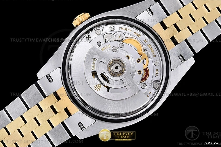 0320 Affordable RDJ0453 – DJ 36mm Jub Flt 904L YG SS Grey Rm VSF VS 777